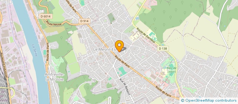 localisation de l'entreprise ROUEN HOSPITALITY I  LE MESNIL-ESNARD