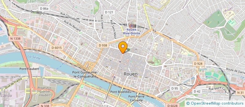 localisation de l'entreprise ROUEN-IMMOBILIER.COM à ROUEN