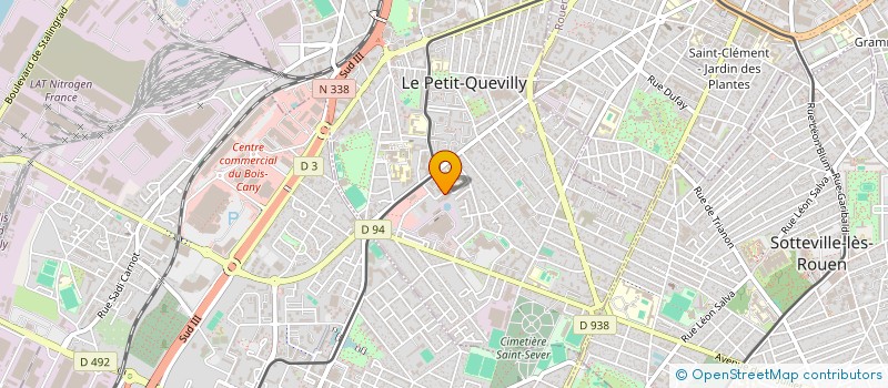 localisation de l'entreprise ROUEN IMMOBILIER SANTE à ROUEN