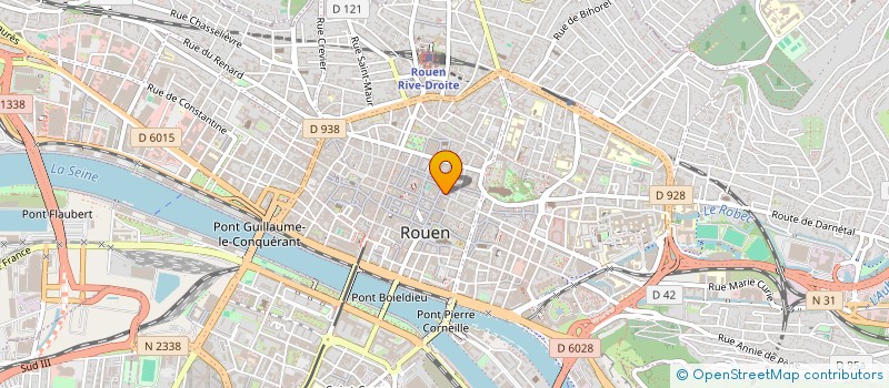 localisation de l'entreprise ROUEN MAINTENANCE à ROUEN
