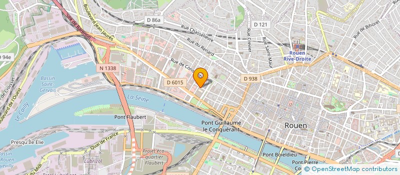 localisation de l'entreprise ROUEN OLYMPIC CLUB à ROUEN