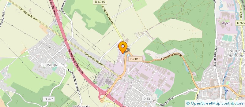 localisation de l'entreprise ROUEN PIANO  SAINT-JEAN-DU-CARDONNAY