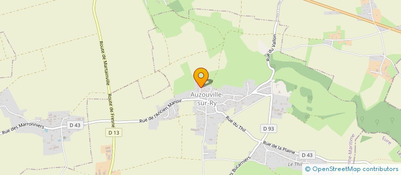 localisation de l'entreprise ROUEN SEINE IMMOBILIER 1  AUZOUVILLE-SUR-RY