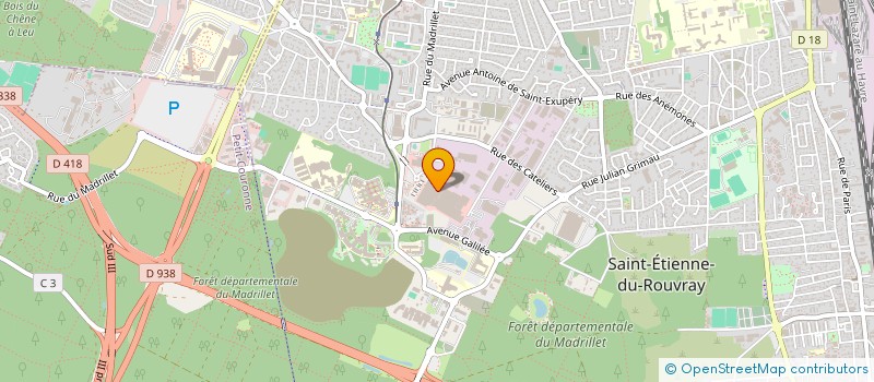 localisation de l'entreprise ROUEN SUD AUTOMOBILE à SAINT-ETIENNE-DU-ROUVRAY