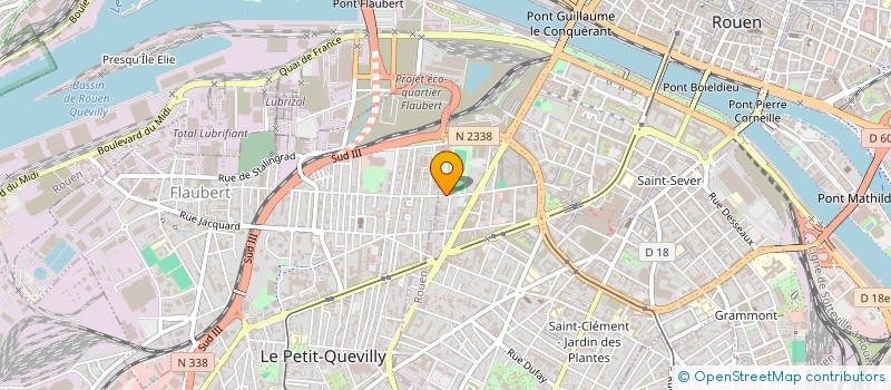 localisation de l'entreprise ROUEN SUR MER à ROUEN