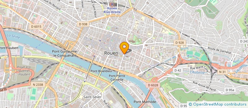 localisation de l'entreprise ROUEN TRANSAC IMMO à ROUEN