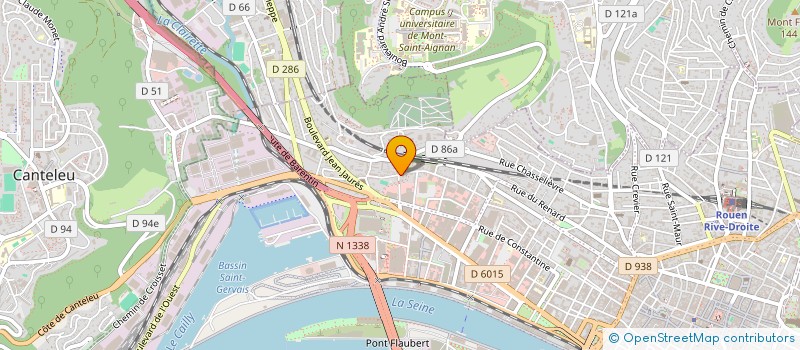 localisation de l'entreprise ROUEN TRIATHLON à ROUEN