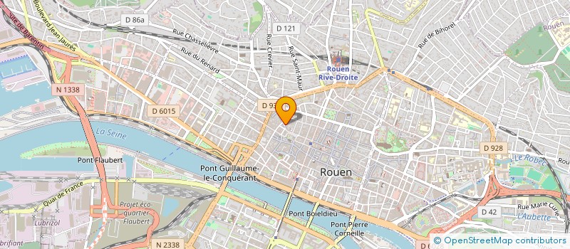 localisation de l'entreprise ROUENDIS  ROUEN