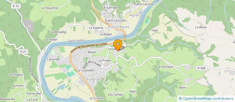 localisation de l'entreprise ROUERGUE CONSTRUCTION à DECAZEVILLE