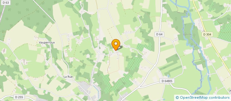 localisation de l'entreprise ROUES ET PASSIONS  CHAHAIGNES