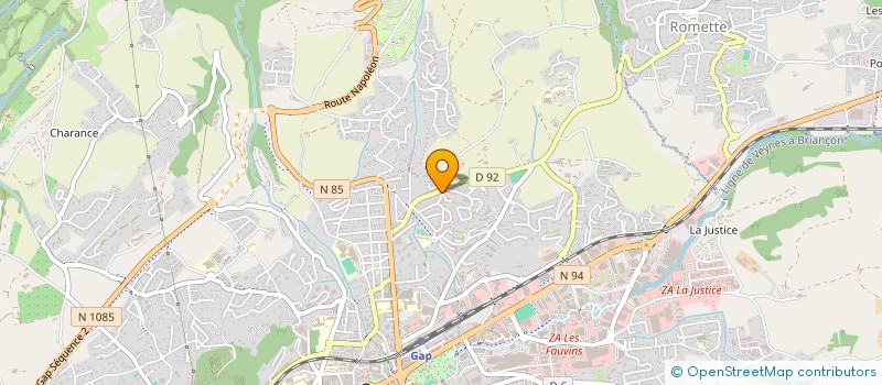 localisation de l'entreprise ROUES LIBRES FUNK  GAP