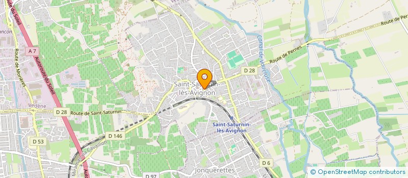 localisation de l'entreprise ROUET à SAINT-SATURNIN-LES-AVIGNON