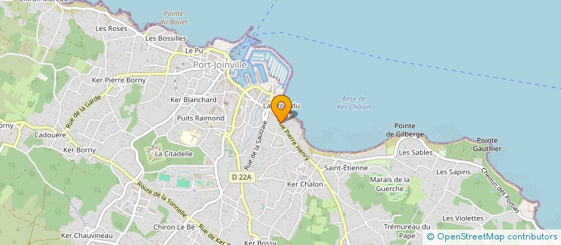 localisation de l'entreprise ROUET CARRELAGE à L'ILE-D'YEU