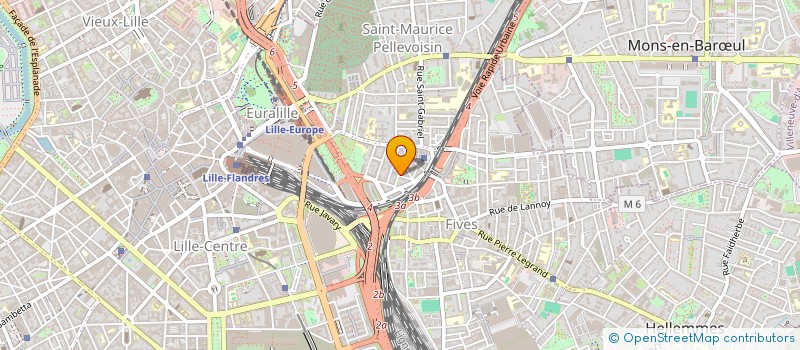 localisation de l'entreprise ROUF & ROUF à LILLE