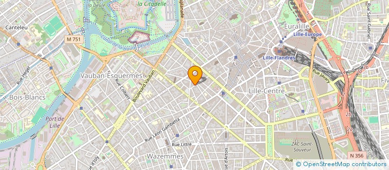 localisation de l'entreprise ROUFAR à LILLE