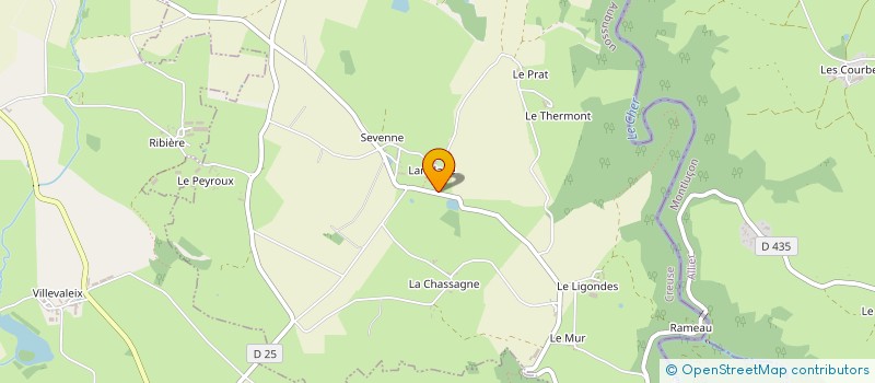 localisation de l'entreprise ROUFFET  CHAMBONCHARD