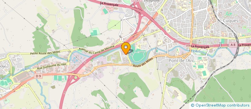 localisation de l'entreprise ROUGE AFFAIRE SUD  ROGNAC