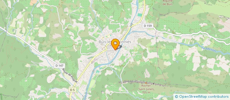 localisation de l'entreprise ROUGE AMARANTE à BUIS-LES-BARONNIES
