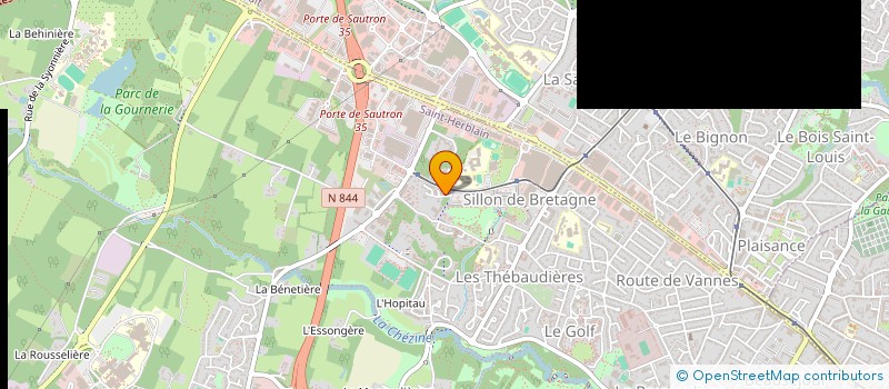 localisation de l'entreprise ROUGE BRIQUE  SAINT-HERBLAIN