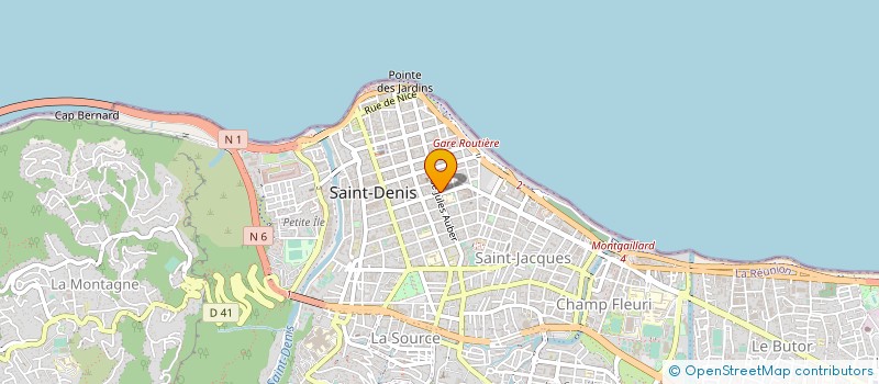 localisation de l'entreprise ROUGE CORAIL à SAINT-DENIS
