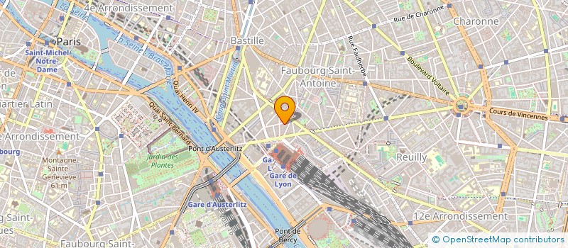 localisation de l'entreprise ROUGE D'ENVIE  PARIS