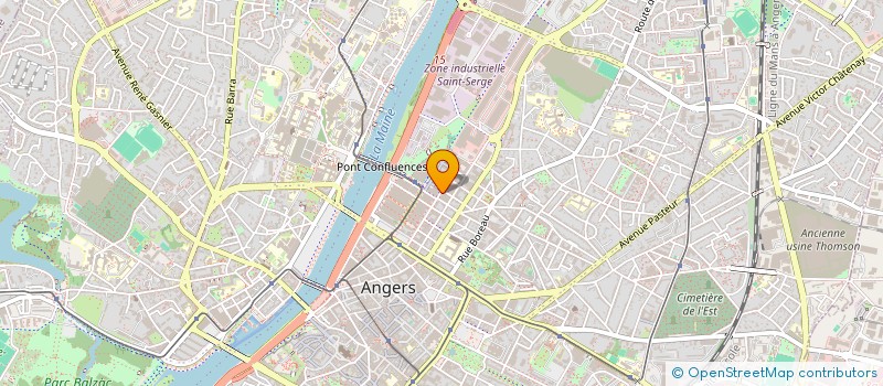 localisation de l'entreprise ROUGE FALUN à ANGERS