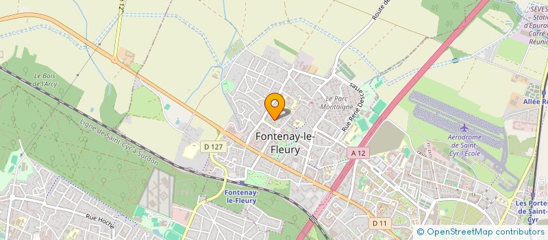 localisation de l'entreprise ROUGE GRENAT à FONTENAY-LE-FLEURY