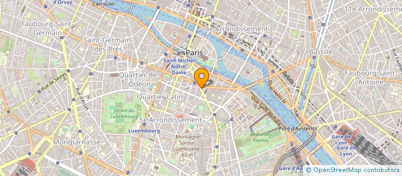 localisation de l'entreprise ROUGE MONGE  PARIS