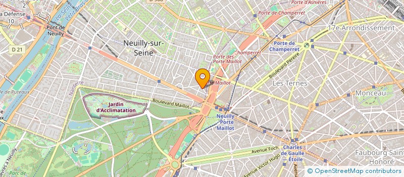 localisation de l'entreprise ROUGE NEUILLY à NEUILLY-SUR-SEINE