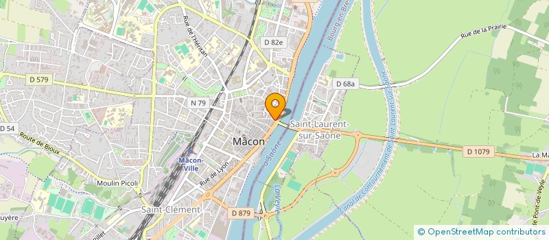 localisation de l'entreprise ROUGE PIERRE ET MARIE à MACON