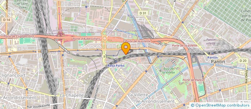 localisation de l'entreprise ROUGE SOLEIL  PARIS