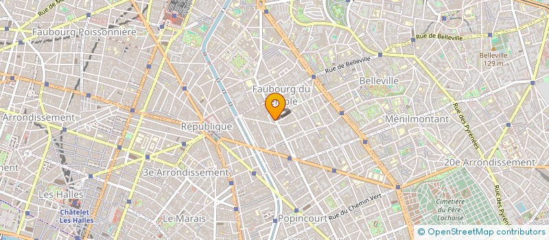 localisation de l'entreprise ROUGELIN BERNARD ET MOINE DIDIER  PARIS