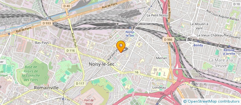 localisation de l'entreprise ROUGEMONT FREDERIC CONSEIL & INVESTISSEMENTS à NOISY-LE-SEC