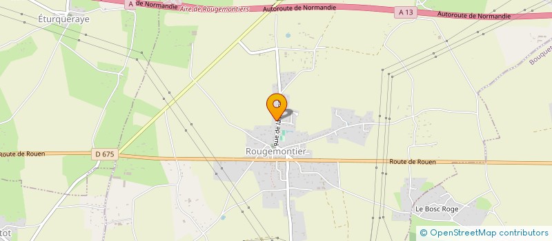 localisation de l'entreprise ROUGEMONTIER ACTIVITES  ROUGEMONTIERS