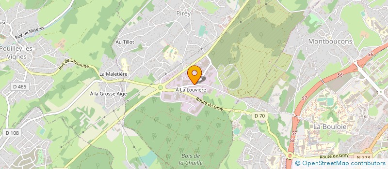 localisation de l'entreprise ROUGEOT AUTOMATION à PIREY