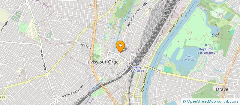 localisation de l'entreprise ROUGET DE LISLE à JUVISY-SUR-ORGE