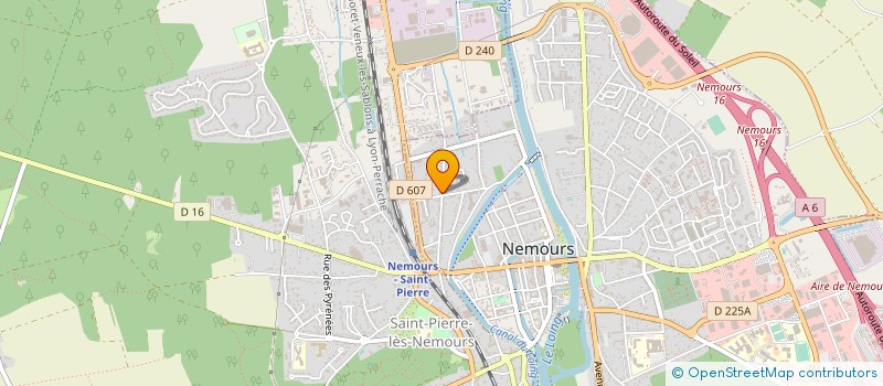 localisation de l'entreprise ROUGH RIDERS MUSIC  NEMOURS