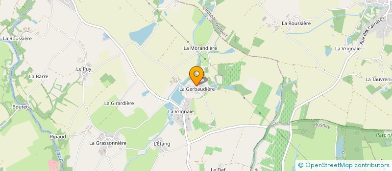 localisation de l'entreprise ROUGIER à LE TABLIER