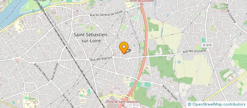 localisation de l'entreprise ROUIBIA à SAINT-SEBASTIEN-SUR-LOIRE