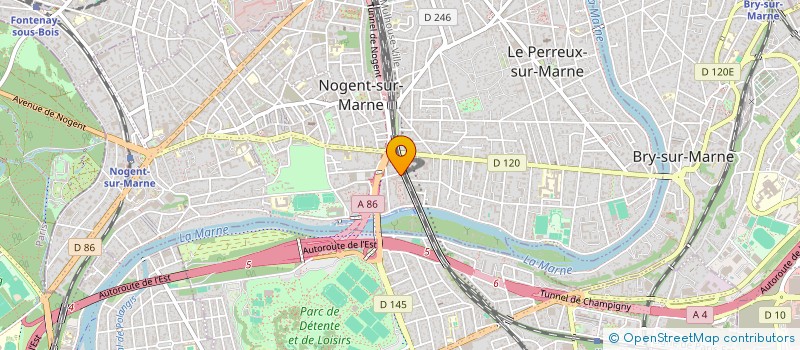 localisation de l'entreprise ROUILLAC CAN INDIVISION  NOGENT-SUR-MARNE