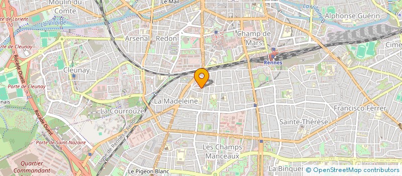 localisation de l'entreprise ROUILLE IMMO  RENNES