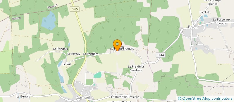 localisation de l'entreprise ROUILLE-MICHELON  VAL D'ANAST