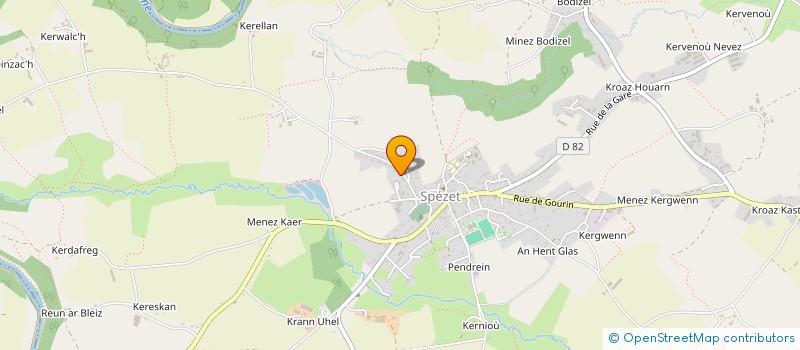 localisation de l'entreprise ROUILLERIS SPARAPAN  SPEZET