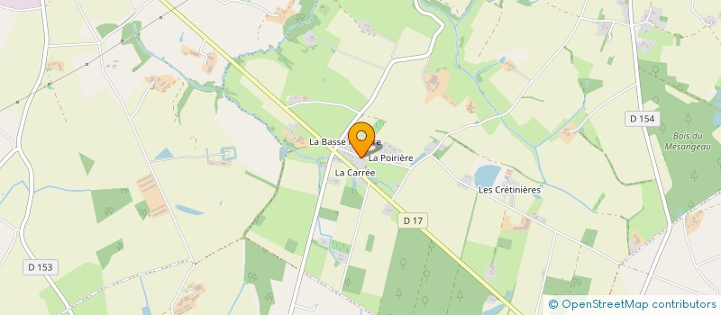 localisation de l'entreprise ROUILLIER TRANSPORTS à OREE-D'ANJOU