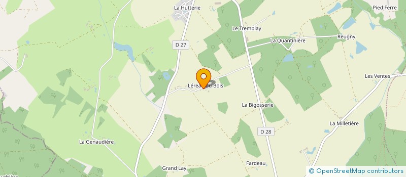 localisation de l'entreprise ROUILLON TP  VALLIERES-LES-GRANDES