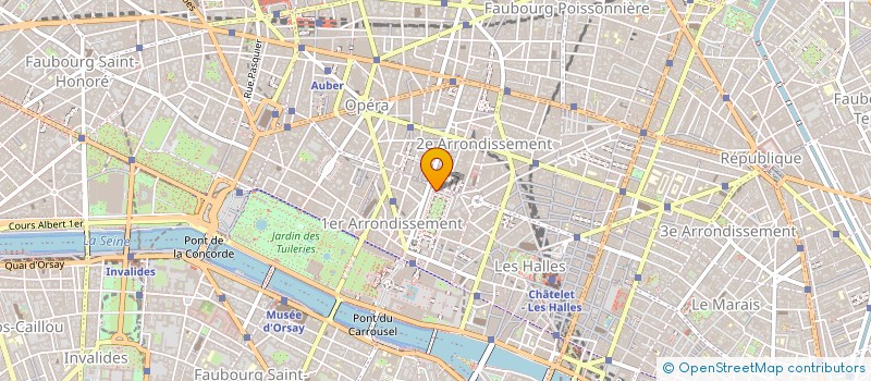 localisation de l'entreprise ROUILLOR à PARIS