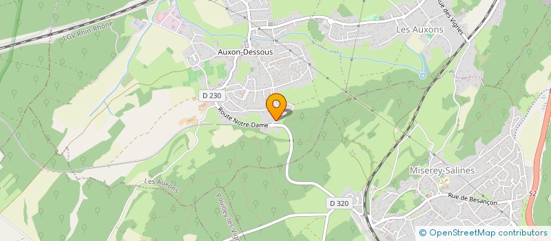 localisation de l'entreprise ROUIS PROPERTIES  LES AUXONS