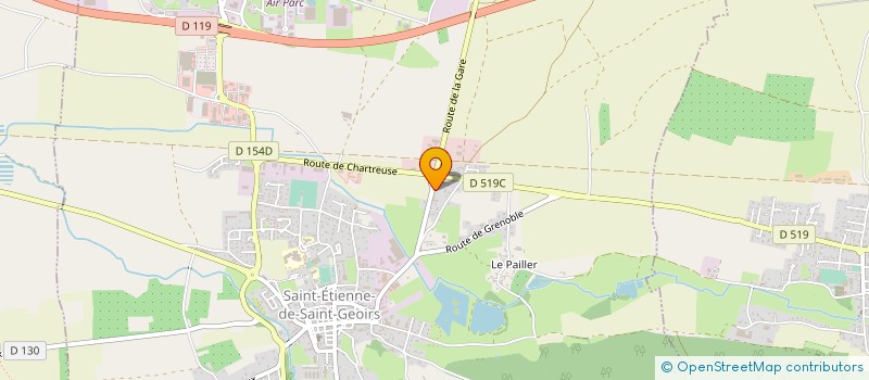 localisation de l'entreprise ROUIS RENOVATION  SAINT-ETIENNE-DE-SAINT-GEOIRS