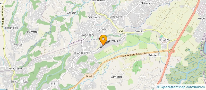 localisation de l'entreprise ROUJAULE à PETIT-BOURG