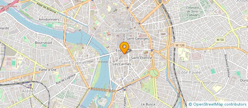 localisation de l'entreprise ROUJOU DE BOUBEE SOCIETE D'AVOCAT  TOULOUSE